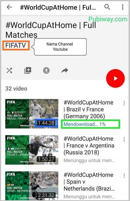 Channel Video Youtube Durasi Panjang