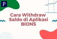 Cara Withdraw Saldo di App Bions