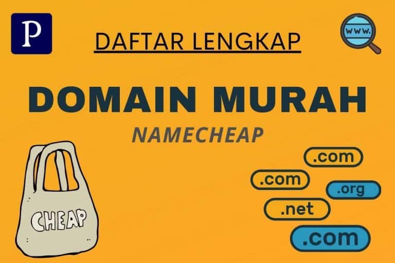 Daftar Domain Murah Namecheap
