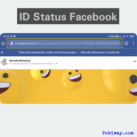id status facebook