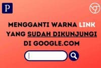 Mengganti Warna Link yang sudah dikunjungi di google