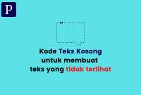 Kode Teks Kosong Terbaru