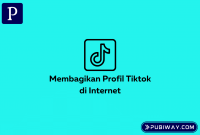 Membagikan Profil Tiktok