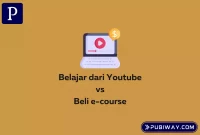Belajar Lewat Youtube atau Ecourse
