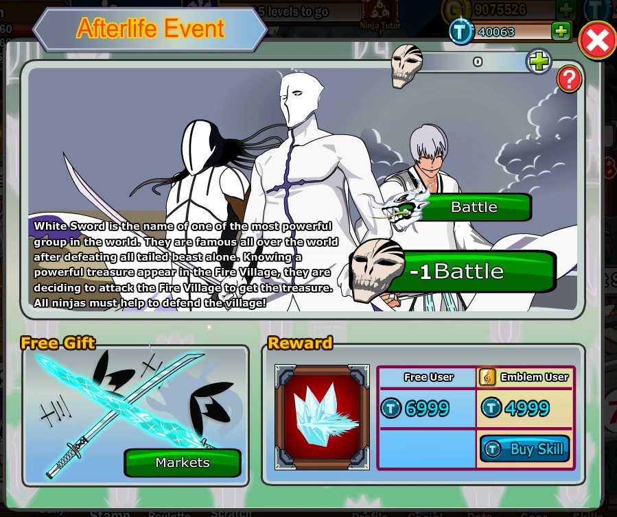 Afterlife Event Ninja Sage