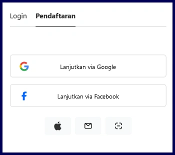 Registrasi Terabox sangatlah mudah